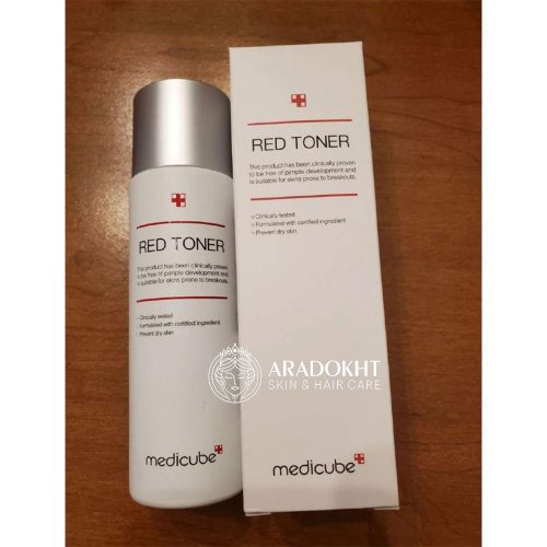 تونر ضد جوش و تسکین دهنده مدی کیوب Medicube Red Toner
