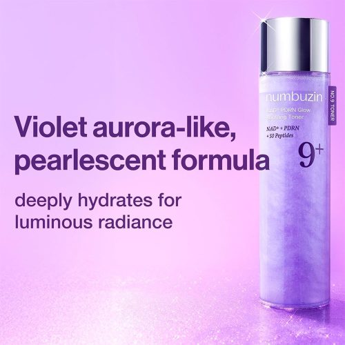 تونر پپتاید PDRN و +NAD شماره 9 نامبوزین درخشان تقویت کننده و ضد چروک Numbuzin No.9 NAD+ PDRN Glow Boosting Toner