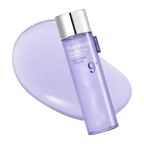 تونر پپتاید PDRN و +NAD شماره 9 نامبوزین درخشان  تقویت کننده و ضد چروک Numbuzin No.9 NAD+ PDRN Glow Boosting Toner