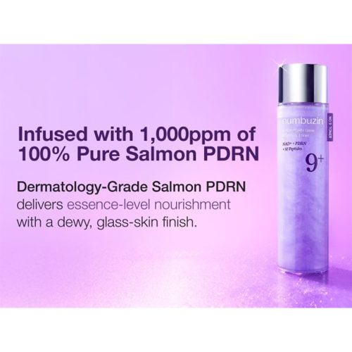 تونر پپتاید PDRN و +NAD شماره 9 نامبوزین درخشان تقویت کننده و ضد چروک Numbuzin No.9 NAD+ PDRN Glow Boosting Toner