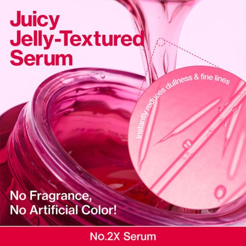 سرم PDRN رز کلاژن 2x شماره 2 نامبوزین حجم دهنده و جوانساز پوست NUMBUZIN No. 2 Rose PDRN Collagen 2X Plumping Serum