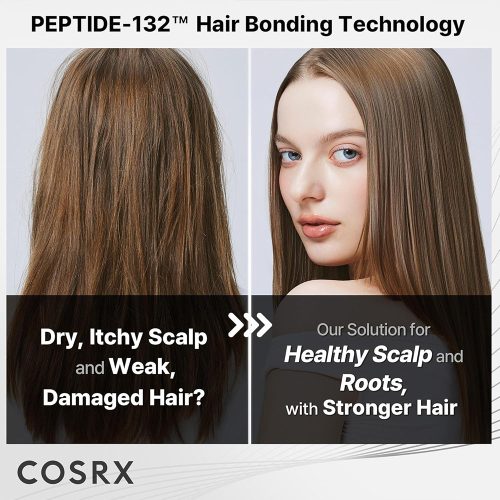 شامپو پپتاید 132 کوزارکس ترمیم و تقویت کننده مو COSRX PEPTIDE 132 Ultra Bonding Shampoo