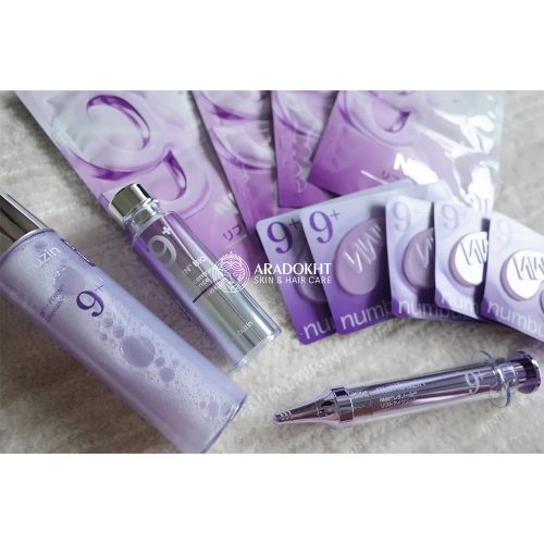 کرم دور چشم +NAD و رتینول شماره 9 نامبوزین ضد چروک و روشن کننده NUMBUZIN No.9 NAD+ Retinol Volumetox Eye Cream