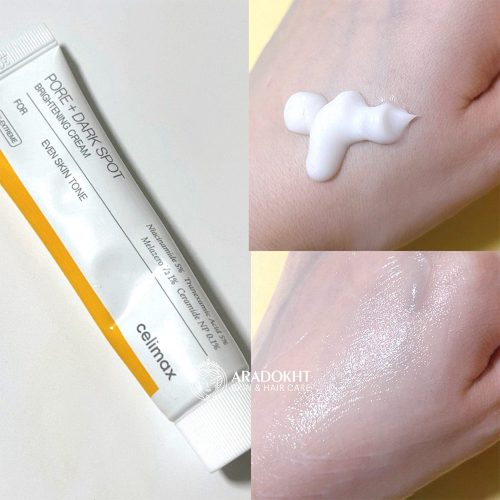 کرم ضد لک و کنترل منافذ سلیمکس روشن کننده پوست Celimax Pore+Dark Spot Brightening Cream