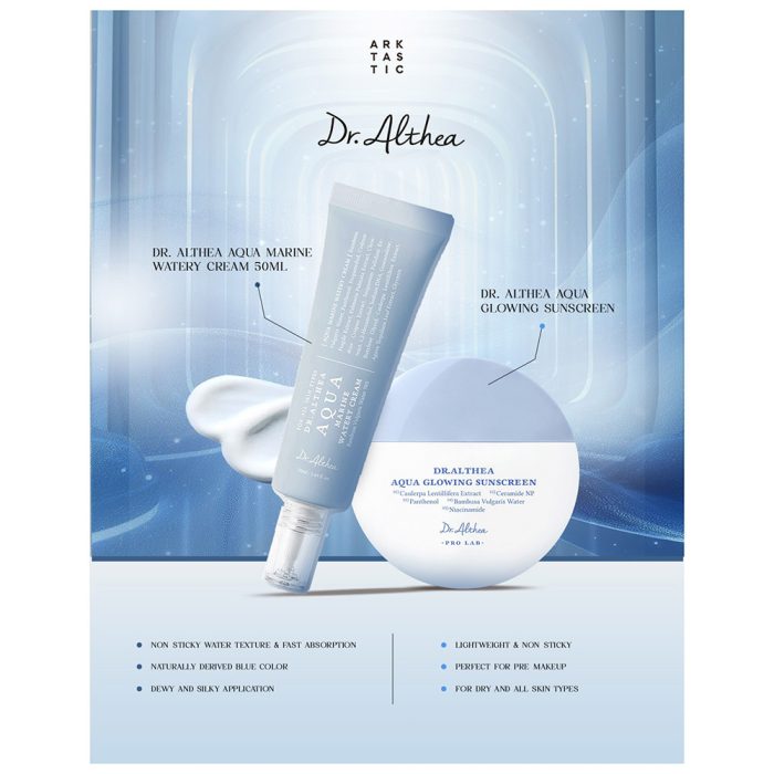 آکوا کرم آبرسان دکتر التیا Dr.Althea Aqua Marine Watery Cream 50ml فروشگاه ساحانس