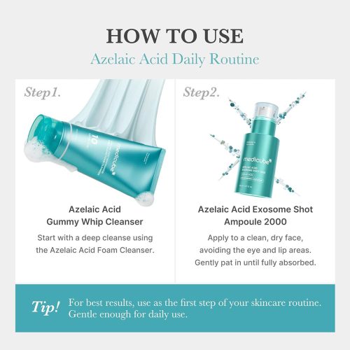 سرم آزلائیک اسید اگزوزوم شات 2000 مدیکوب Medicube Azelaic Acid Exosome Shot 2000