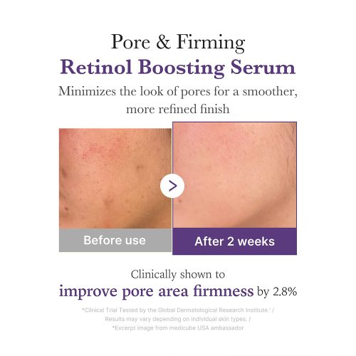 سرم تقویت کننده رتینول و NMV مدی کیوب ضد چروک و جوانساز پوست Medicube Retinol NMN Boosting Serum
