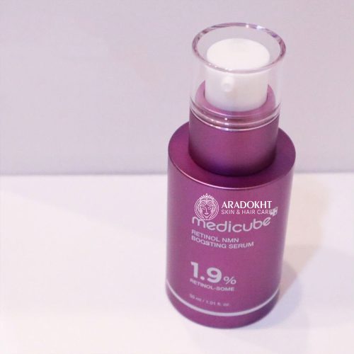سرم تقویت کننده رتینول و NMV مدی کیوب ضد چروک و جوانساز پوست Medicube Retinol NMN Boosting Serum