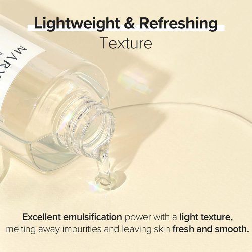 شوینده روغنی گلوتاتیون برنج مری اند می لایه بردار ملایم و روشن کننده پوست Mary&May Rice Glutathione LHA Cleansing Oil