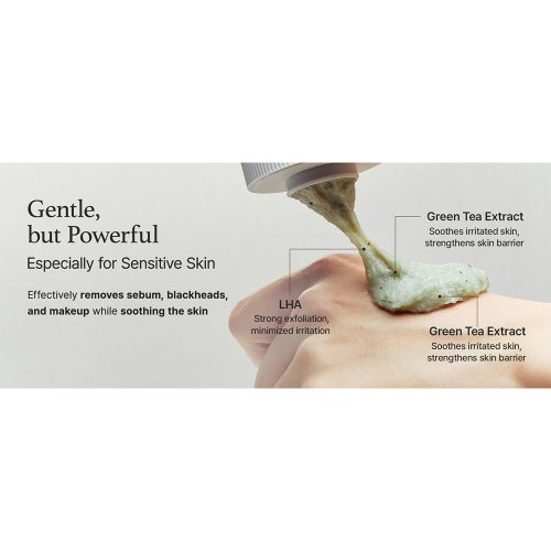 شوینده موچی لایه بردار ملایم کنترل منافذ چای سبز آرنسیا Arencia Green Tea + LHA Deep Pore Rice Cake Cleanser
