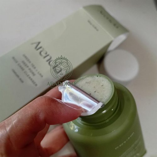 شوینده موچی لایه بردار ملایم کنترل منافذ چای سبز آرنسیا Arencia Green Tea + LHA Deep Pore Rice Cake Cleanser