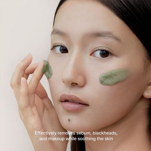 شوینده موچی لایه بردار ملایم کنترل منافذ چای سبز آرنسیا Arencia Green Tea + LHA Deep Pore Rice Cake Cleanser