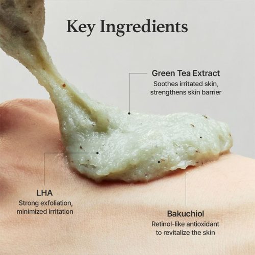 شوینده موچی لایه بردار ملایم کنترل منافذ چای سبز آرنسیا Arencia Green Tea + LHA Deep Pore Rice Cake Cleanser