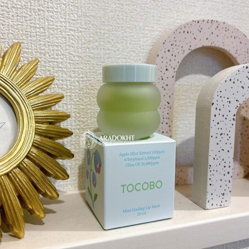 ماسک لب نعناع توکوبو تسکین دهنده و خنک کننده TOCOBO Mint Cooling Lip Mask