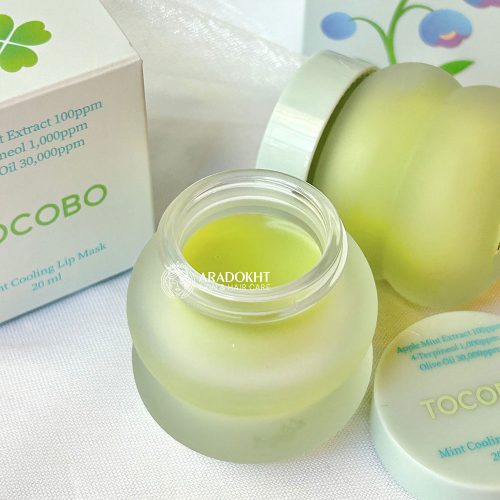 ماسک لب نعناع توکوبو تسکین دهنده و خنک کننده TOCOBO Mint Cooling Lip Mask
