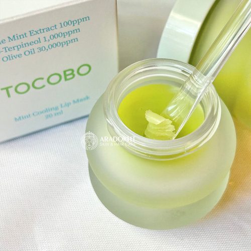 ماسک لب نعناع توکوبو تسکین دهنده و خنک کننده TOCOBO Mint Cooling Lip Mask