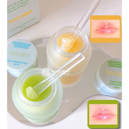 ماسک لب نعناع توکوبو تسکین دهنده و خنک کننده TOCOBO Mint Cooling Lip Mask