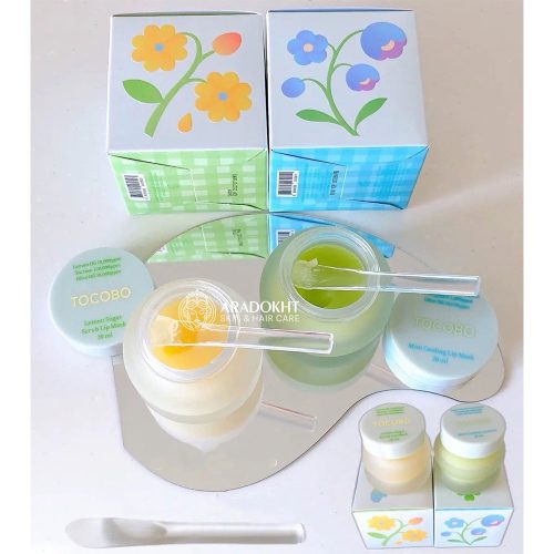 ماسک لب نعناع توکوبو تسکین دهنده و خنک کننده TOCOBO Mint Cooling Lip Mask