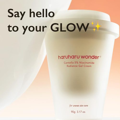 ژل کرم سنتلا و نیاسینامید 5 درصد هاروهارو واندر تسکین دهنده و روشن کننده پوست HARUHARU wonder Centella 5% Niacinamide Radiance Gel Cream
