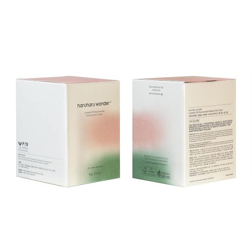 ژل کرم سنتلا و نیاسینامید 5 درصد هاروهارو واندر تسکین دهنده و روشن کننده پوست HARUHARU wonder Centella 5% Niacinamide Radiance Gel Cream