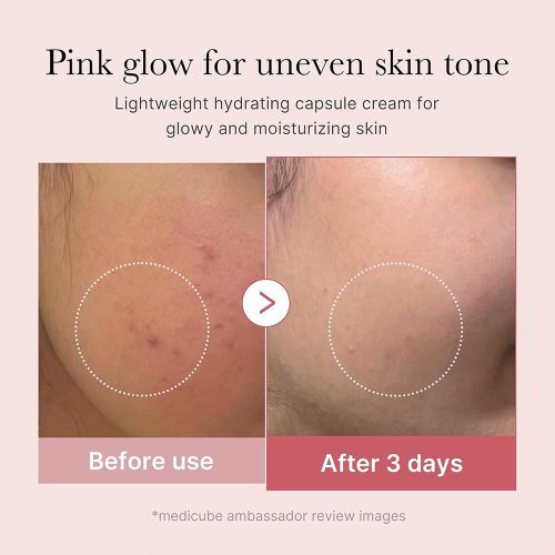 کرم ضد آفتاب تون آپ PDRN مدی کیوب Medicube PDRN Pink Tone Up Sun Cream