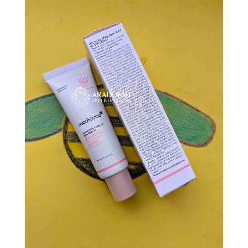 کرم ضد آفتاب تون آپ PDRN مدی کیوب Medicube PDRN Pink Tone Up Sun Cream