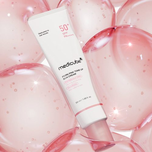 کرم ضد آفتاب تون آپ PDRN مدی کیوب Medicube PDRN Pink Tone Up Sun Cream
