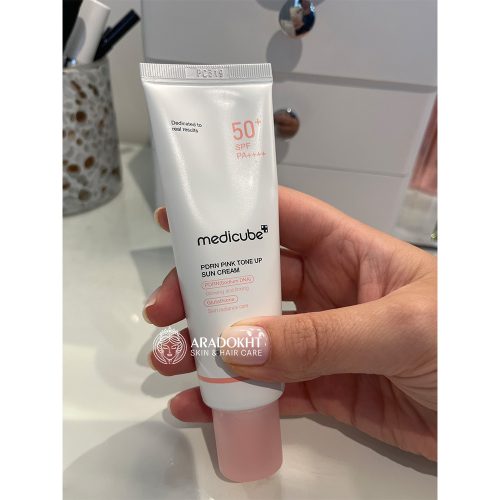 کرم ضد آفتاب تون آپ PDRN مدی کیوب Medicube PDRN Pink Tone Up Sun Cream