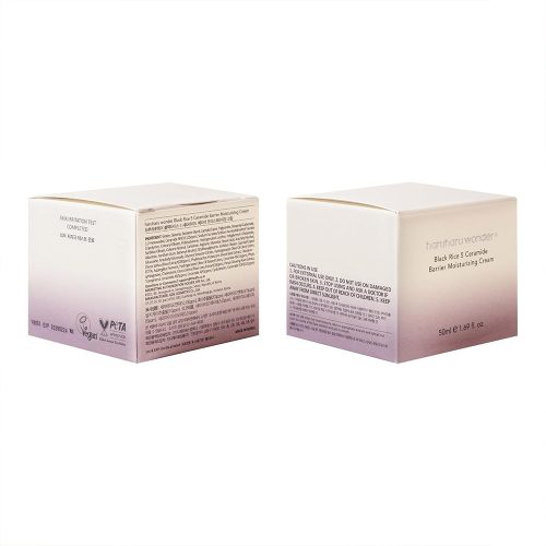 کرم مرطوب کننده 5 سراماید برنج سیاه هاروهارو واندر تقویت کننده سد دفاعی پوست HARUHARU Wonder Black Rice 5 Ceramide Barrier Moisturizing Cream