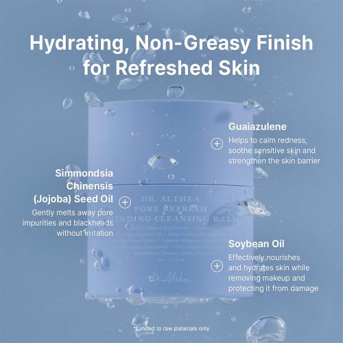 بالم پاک کننده آبی دکتر التیا پاک کننده منافذ پوست Dr. Althea Pore Refresh Grinding Cleansing Balm