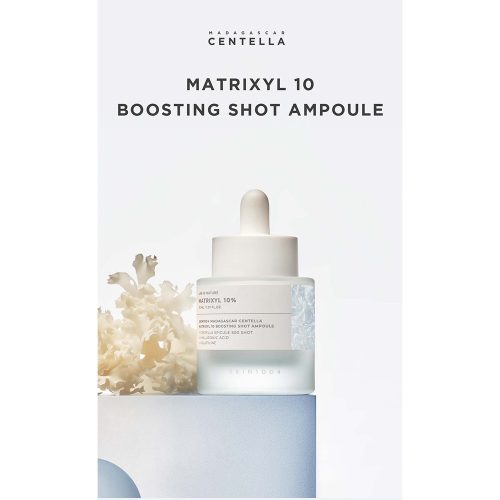 سرم ضد چروک و تسکین دهنده ماتریکسیل 10 اسکین 1004 SKIN1004 Centella Matrixyl 10 Boosting Shot Ampoule