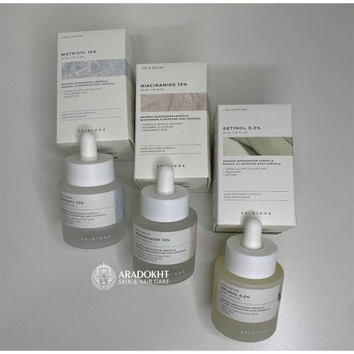 سرم ضد چروک و تسکین دهنده ماتریکسیل 10 اسکین 1004 SKIN1004 Centella Matrixyl 10 Boosting Shot Ampoule