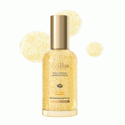 سرم کپسولی ویتا تونینگ د البا مرطوب کننده و روشن کننده پوست D'Alba Vita Toning Capsule Serum