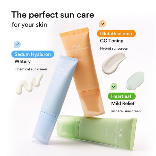 ضد آفتاب سی سی کرم گلوتاتیوسوم ابیب Abib Glutathiosome CC Sunscreen Toning Tube