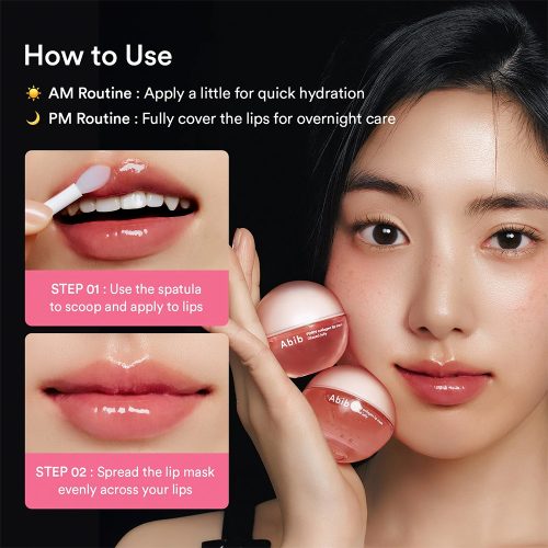ماسک لب کلاژن و PDRN ابیب Abib PDRN Collagen Lip Mask Glazed Jelly