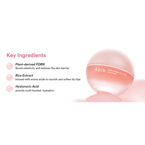 ماسک لب کلاژن و PDRN ابیب Abib PDRN Collagen Lip Mask Glazed Jelly