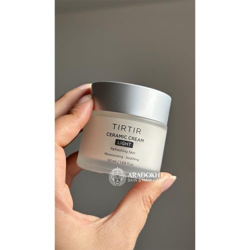 کرم سرامیک لایت تیر تیر مرطوب کننده و ترمیم کننده پوست TIRTIR Ceramic Cream Light