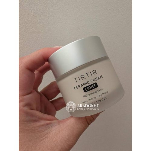 کرم سرامیک لایت تیر تیر مرطوب کننده و ترمیم کننده پوست TIRTIR Ceramic Cream Light