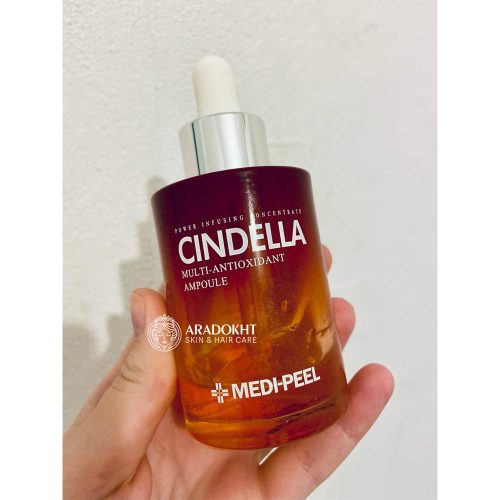 آمپول مولتی آنتی اکسیدان مدی پیل ضد چروک، جوانساز و روشن کننده پوست MEDI-PEEL Cindella Multi-antioxidant Ampoule