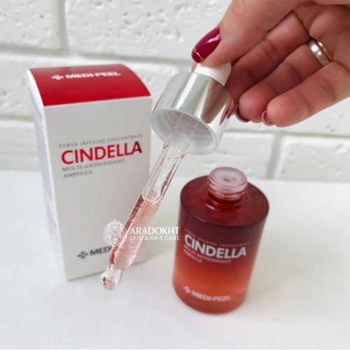 آمپول مولتی آنتی اکسیدان مدی پیل ضد چروک، جوانساز و روشن کننده پوست MEDI-PEEL Cindella Multi-antioxidant Ampoule