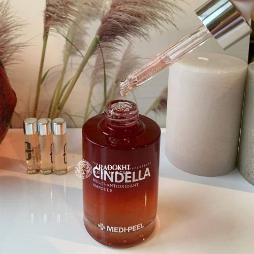 آمپول مولتی آنتی اکسیدان مدی پیل ضد چروک، جوانساز و روشن کننده پوست MEDI-PEEL Cindella Multi-antioxidant Ampoule