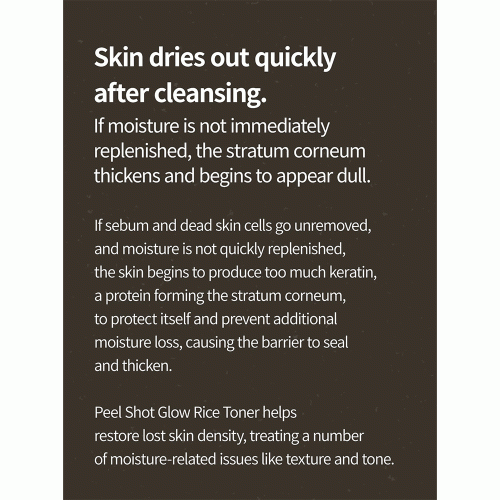 تونر پیل شات برنج دکتر ملاکسین لایه بردار و روشن کننده پوست Dr.Melaxin Peel Shot Glow White Rice Toner