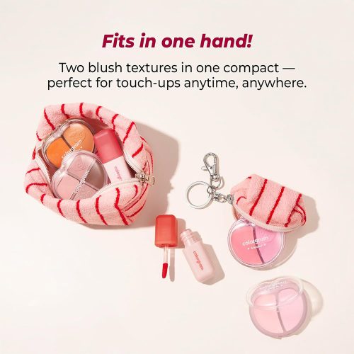 رژ گونه پودری کرمی میوه ای کالرگرام COLORGRAM TINTIN DORY DUO BLUSHER