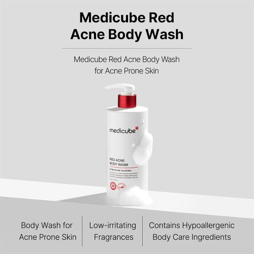 شوینده بدن ضد جوش و آکنه مدی کیوب Medicube Red Body Wash