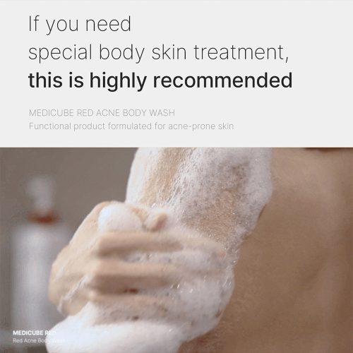 شوینده بدن ضد جوش و آکنه مدی کیوب Medicube Red Body Wash