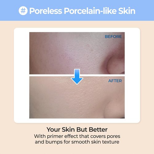 کرم ضد آفتاب تون آپ شماره 3 نامبوزین Numbuzin No.3 Porcelain Base-skip Tone Up Beige