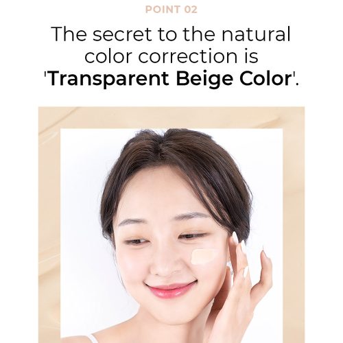 کرم ضد آفتاب تون آپ شماره 3 نامبوزین Numbuzin No.3 Porcelain Base-skip Tone Up Beige