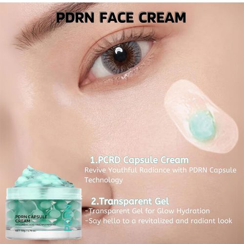 کرم کپسولی PDRN 100 وی تی کازمتیک ضد چروک، جوانساز و ترمیم کننده پوست VT PDRN Capsule Cream 100
