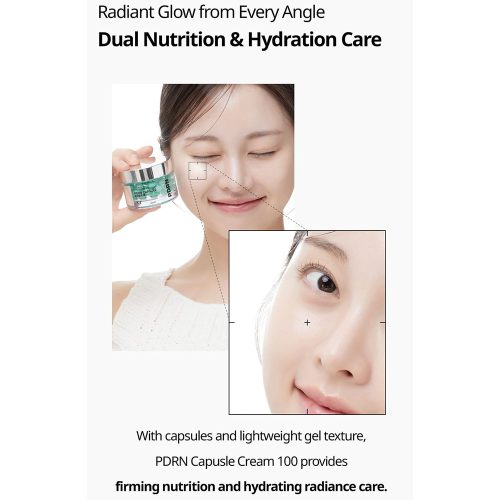کرم کپسولی PDRN 100 وی تی کازمتیک ضد چروک، جوانساز و ترمیم کننده پوست VT PDRN Capsule Cream 100