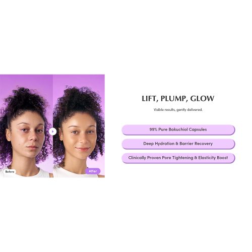 کرم کپسولی باکوچیول پلامپینگ اکوال بری ضد چروک و جوانساز پوست EQQUALBERRY Bakuchiol Plumping Capsule Cream